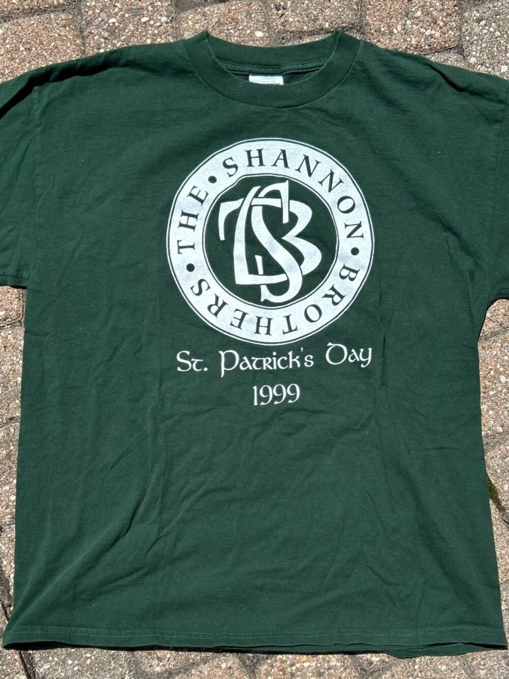 Vintage Shannon Brothers T Shirt Sz XL Tultex Windsor Band